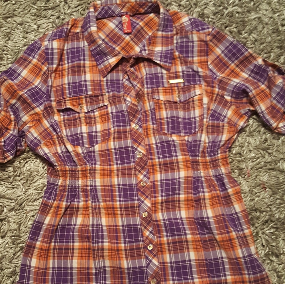 Baby Phat button up top